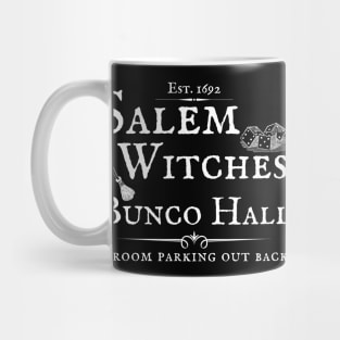 Halloween Bunco Salem Bunco Hall Funny Gift Prize Mug